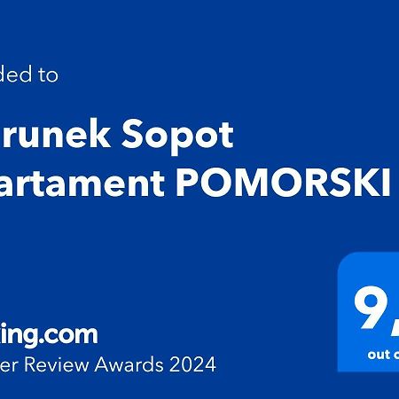 Kierunek Sopot Apartament Pomorski Ngoại thất bức ảnh