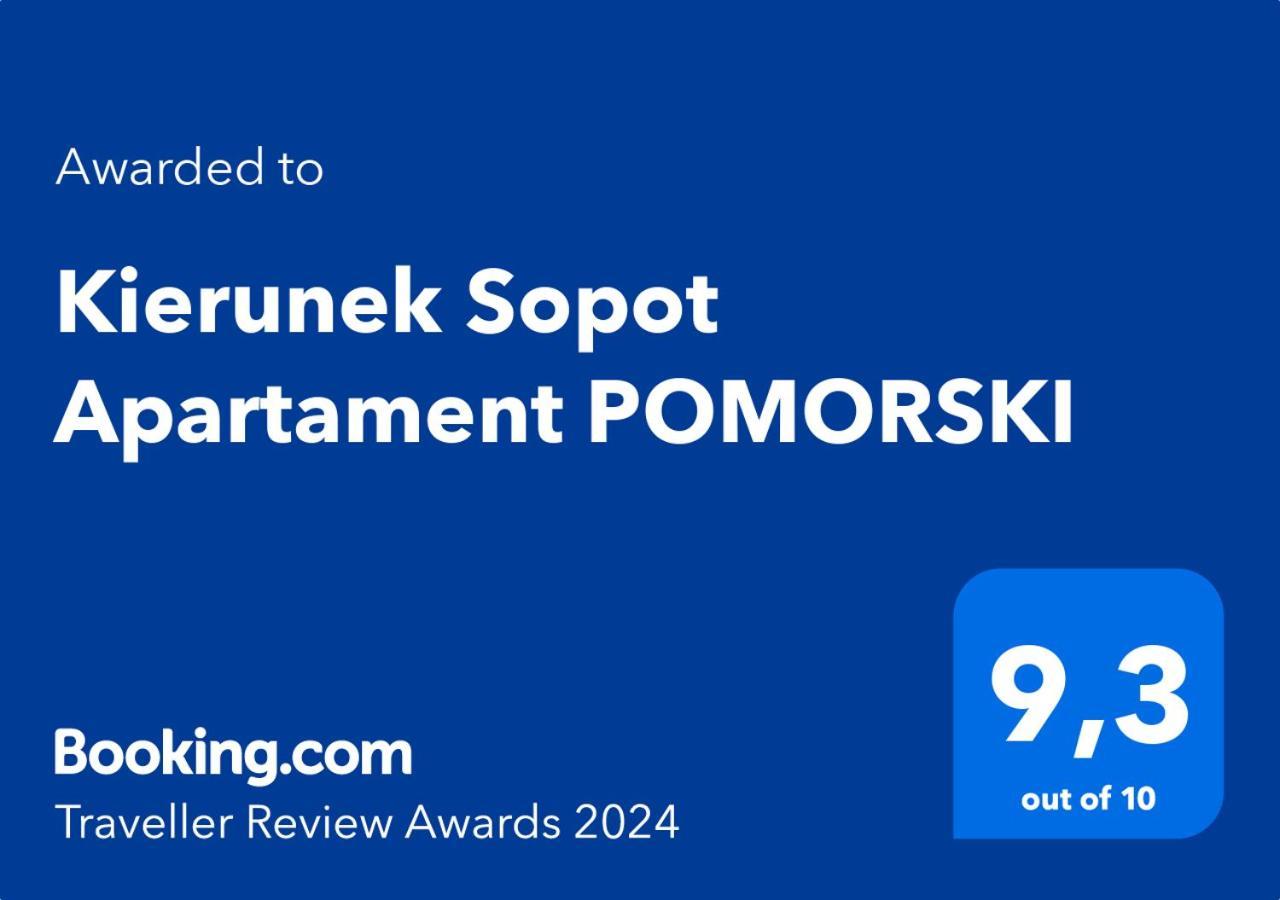 Kierunek Sopot Apartament Pomorski Ngoại thất bức ảnh
